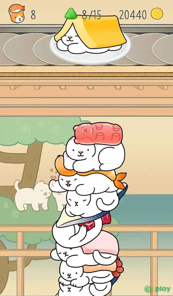 Neko Sushi - Stack Game — скриншот 9