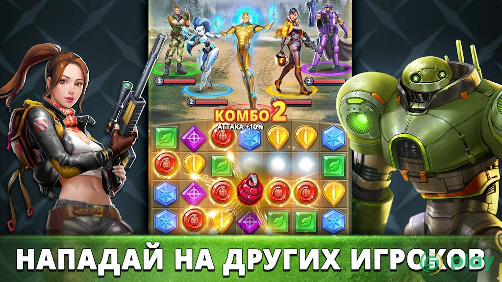 Puzzle Combat (Пазл Комбат) — скриншот 2