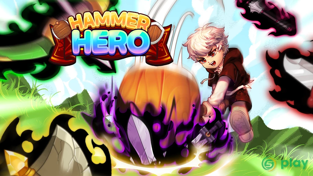 Hammer Hero - Idle RPG — скриншот 1