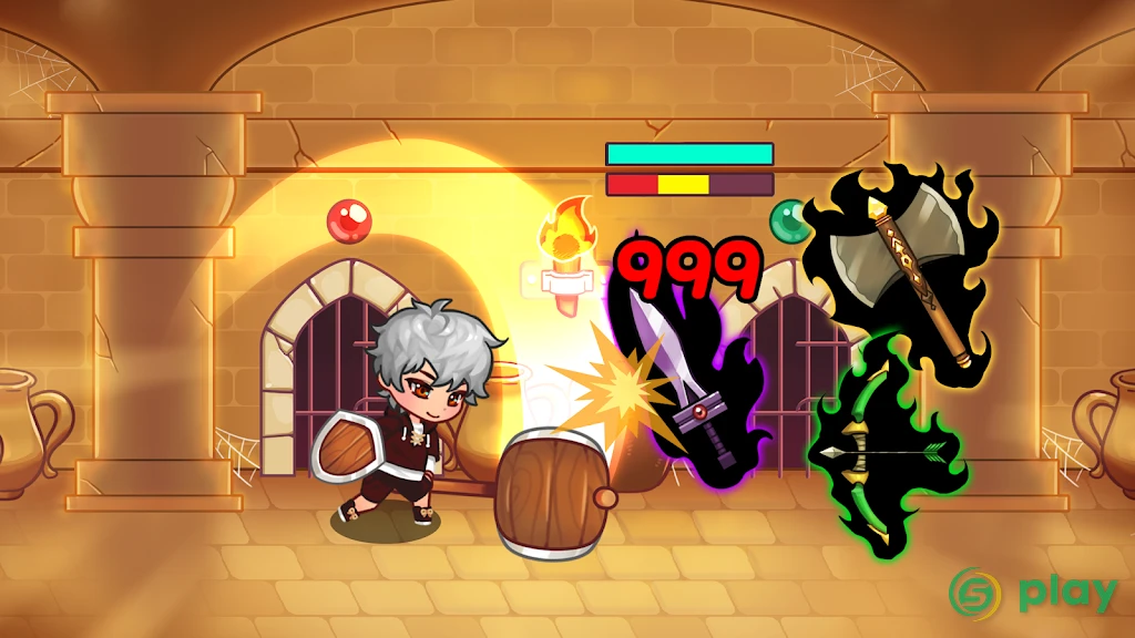 Hammer Hero - Idle RPG — скриншот 2