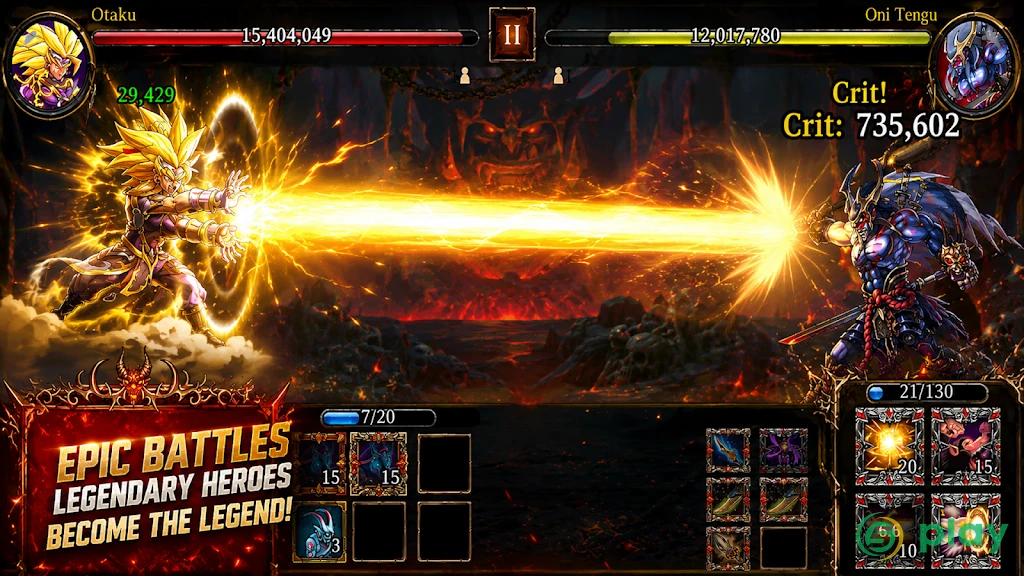 Epic Heroes War: Shadow Lord Stickman - Premium — скриншот 1