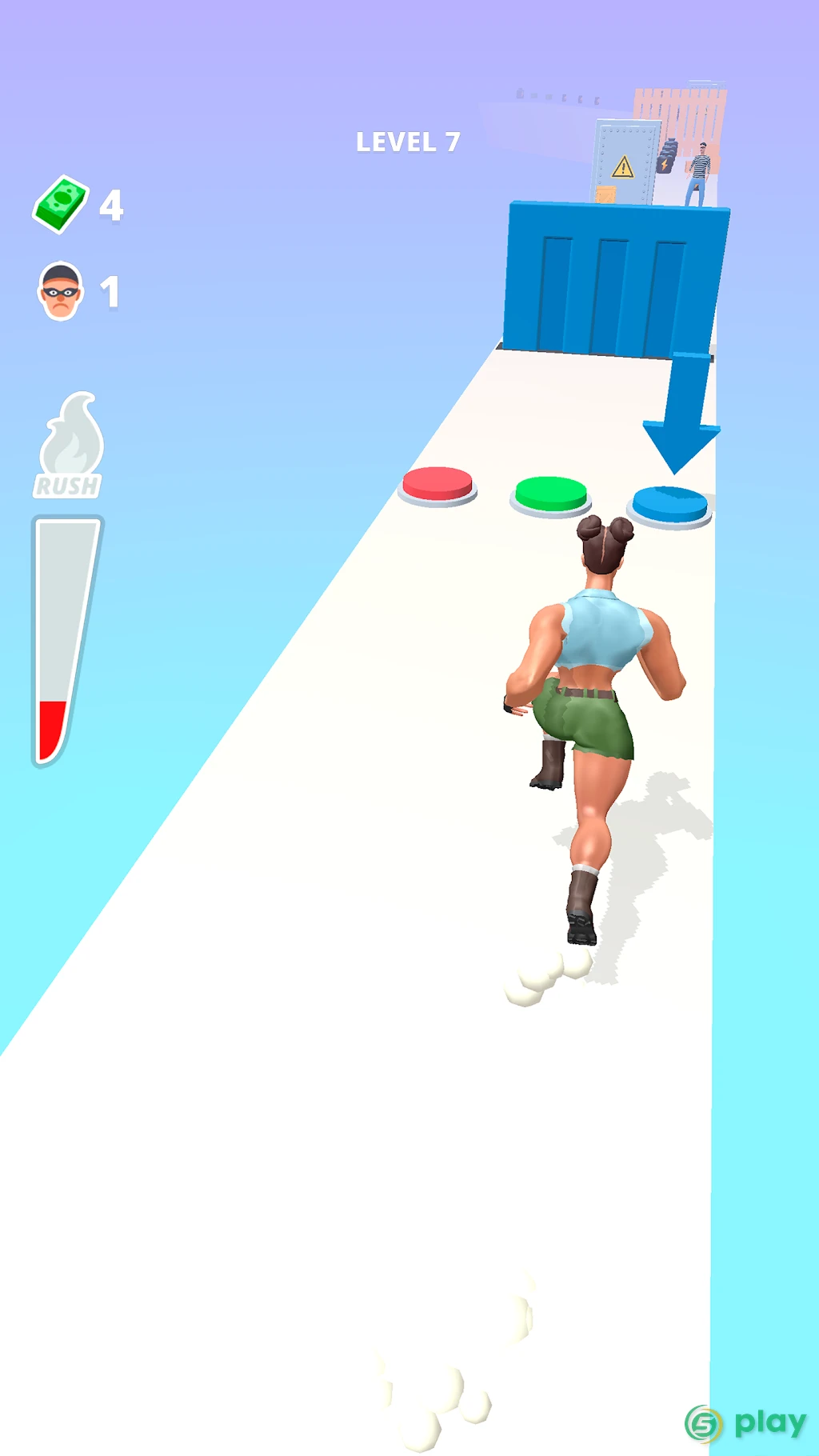 Muscle Rush - Разрушительный раннер — скриншот 7