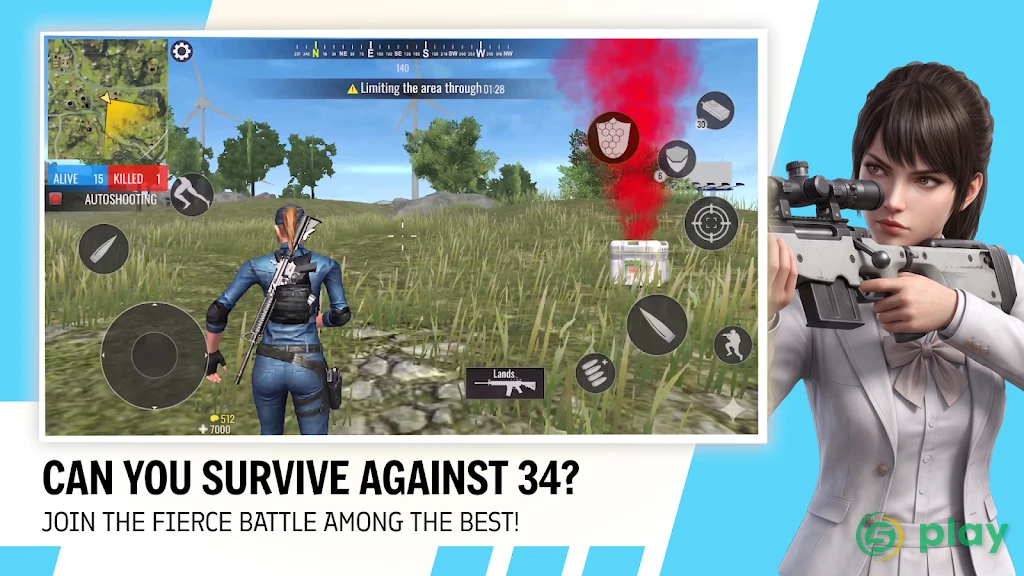 Modern War Game: New State & Battle Royale — скриншот 1