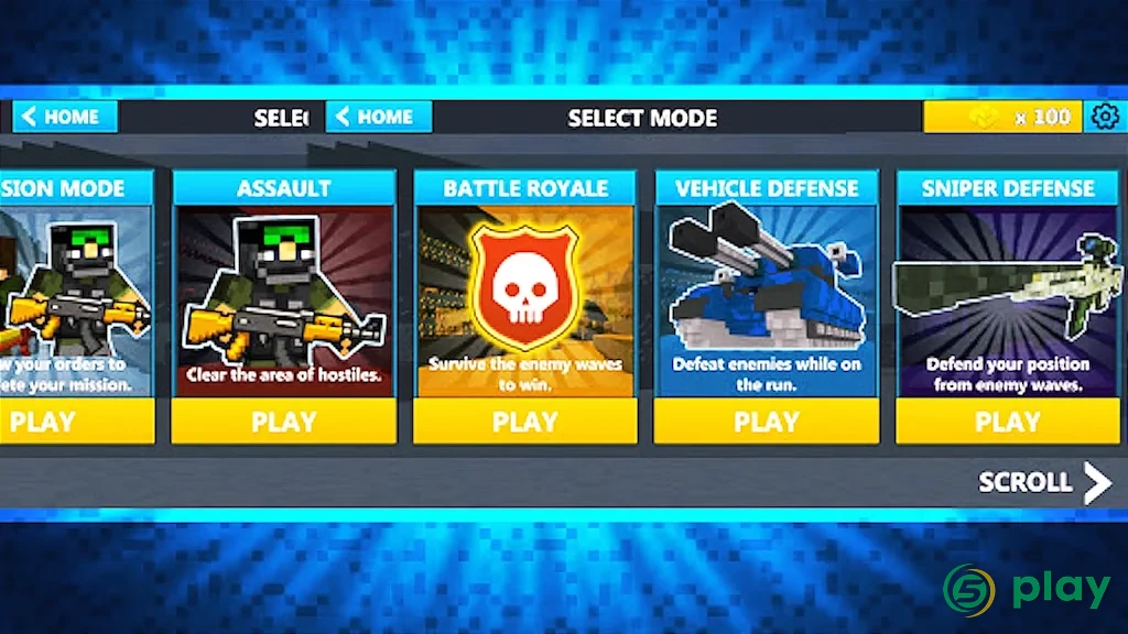 Cube Wars Battle Survival — скриншот 2
