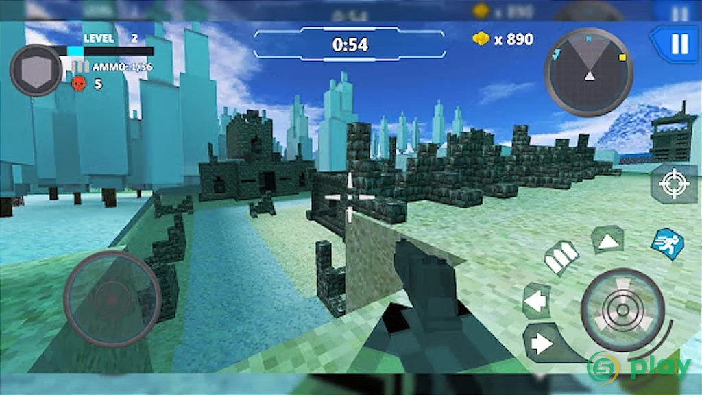 Cube Wars Battle Survival — скриншот 8