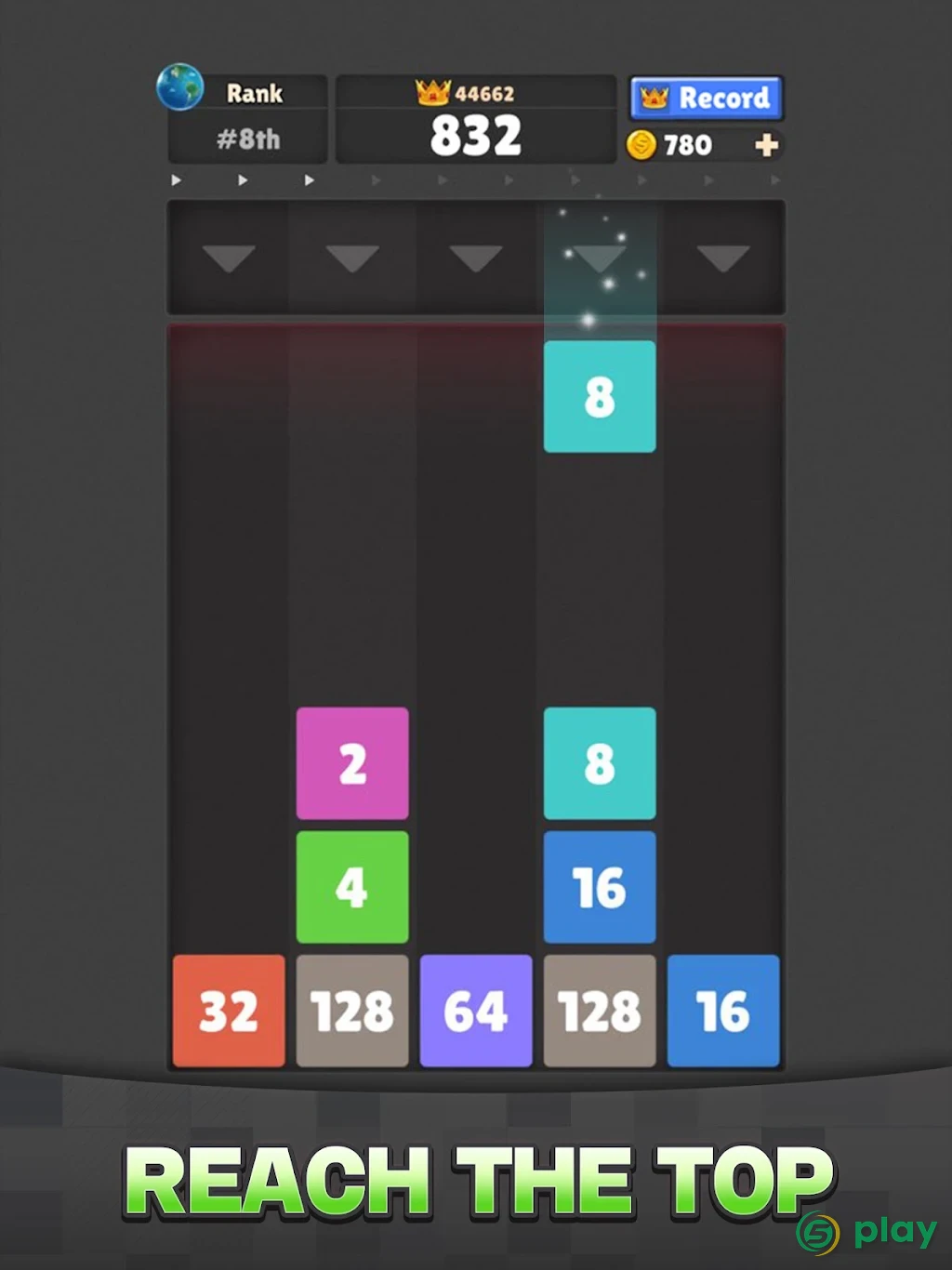 Drop The Number : Merge Game (Бросьте число) — скриншот 12