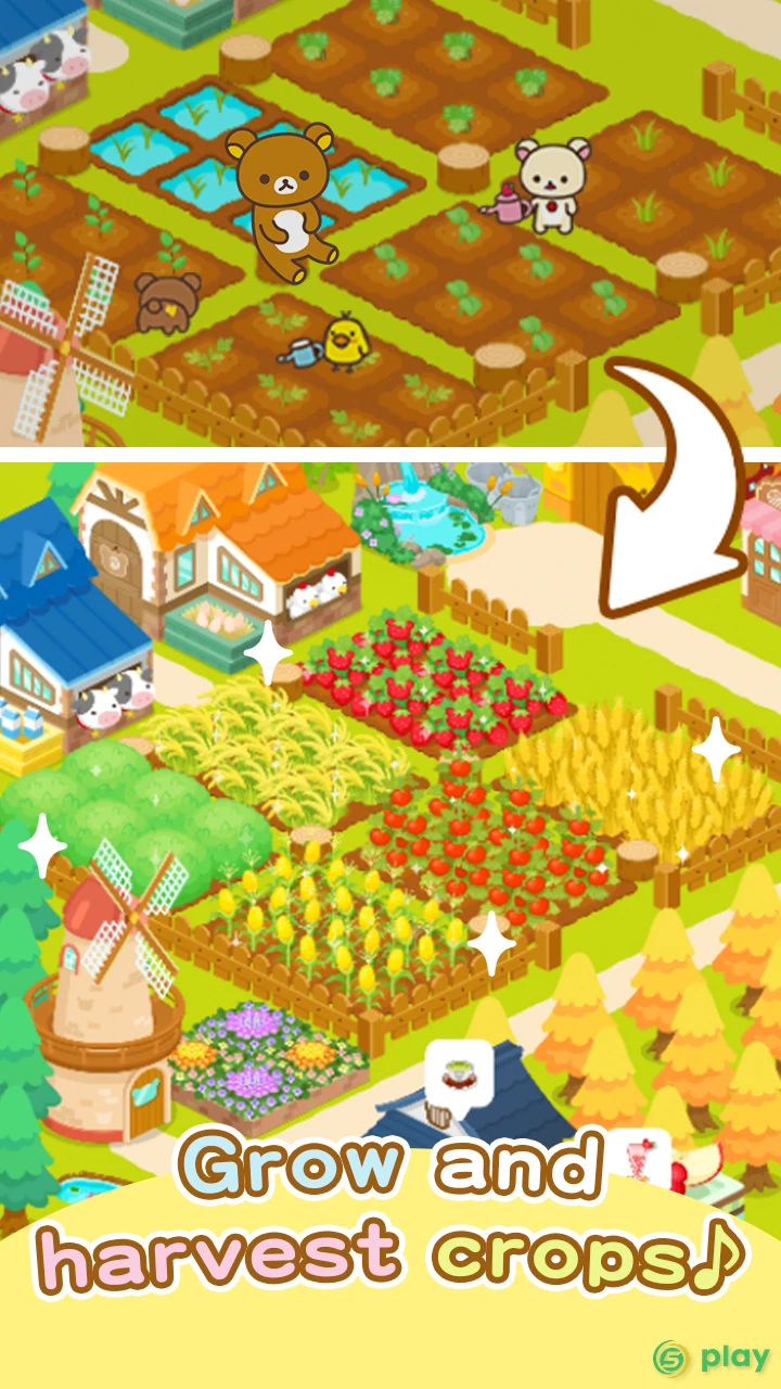 Rilakkuma Farm — скриншот 11