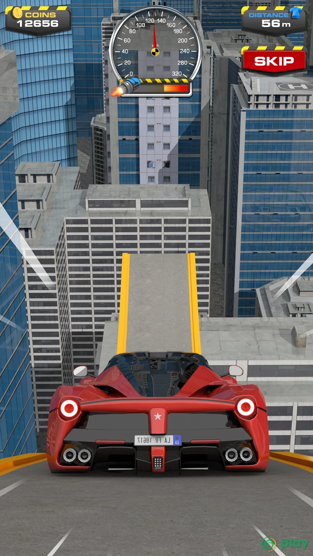 Ramp Car Jumping — скриншот 2