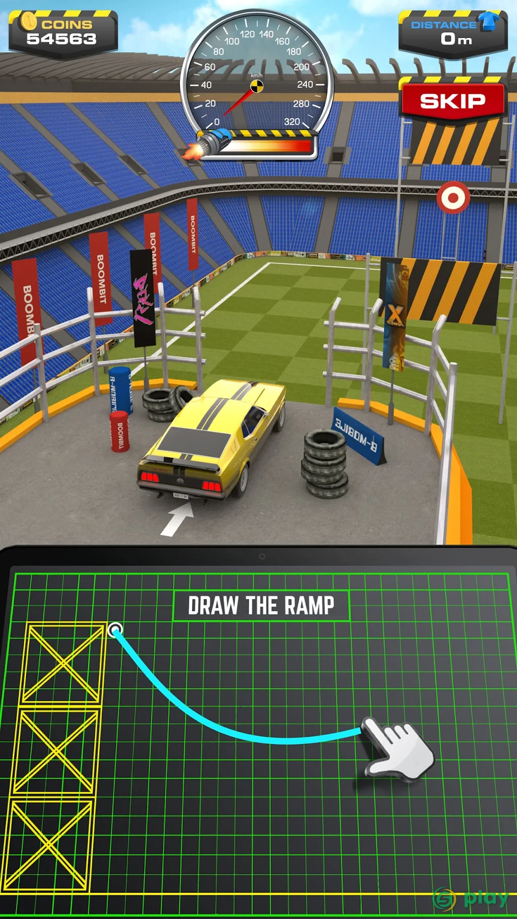 Ramp Car Jumping — скриншот 3