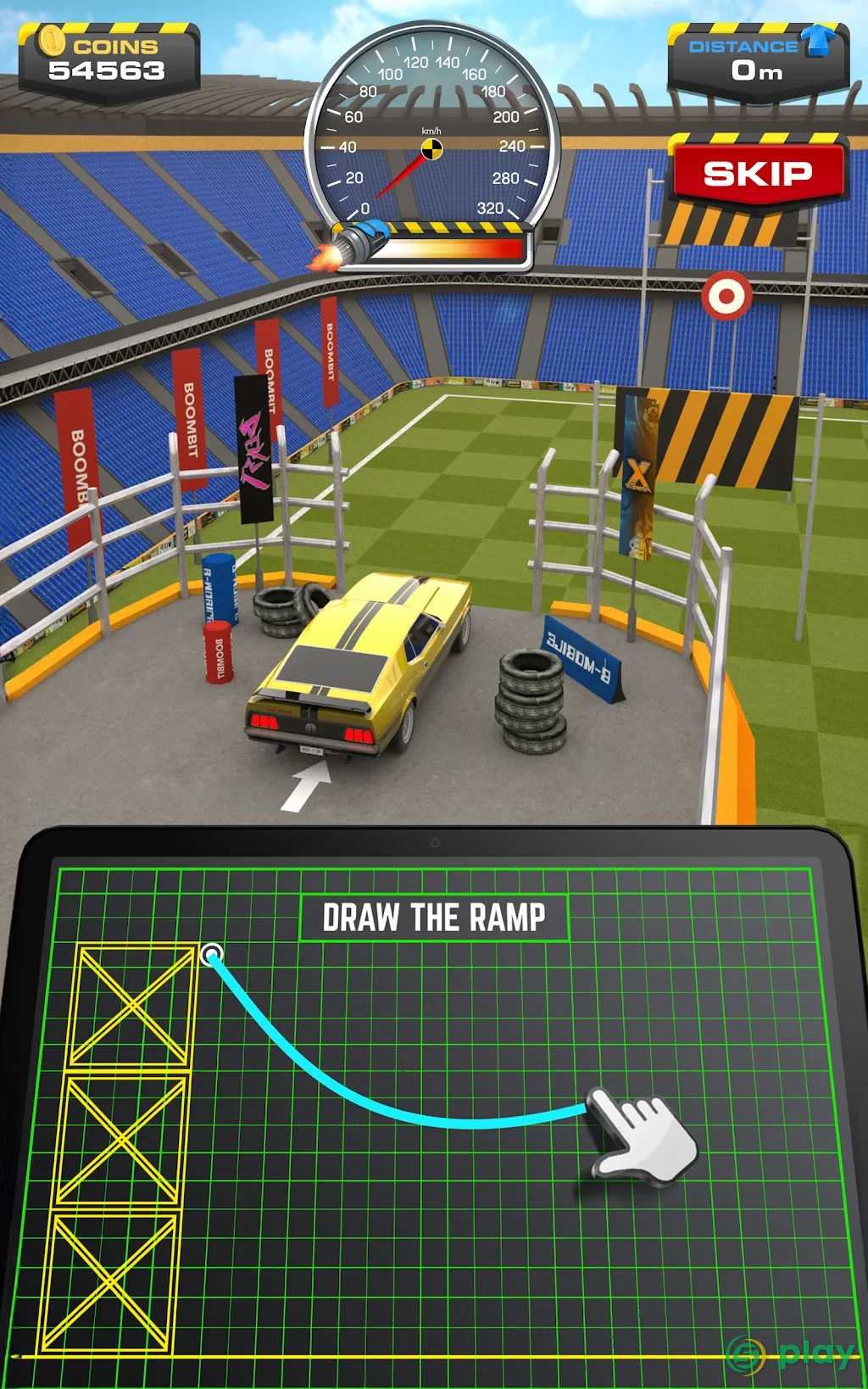 Ramp Car Jumping — скриншот 9