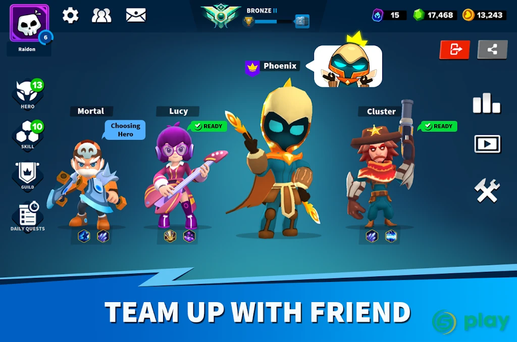 Heroes Strike - Modern Moba & Battle Royale — скриншот 3