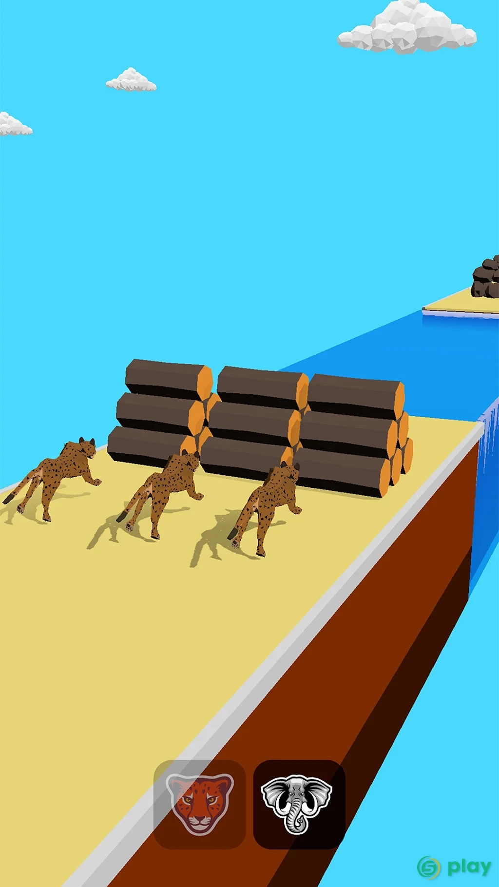 Animal Transform Race - Epic Race 3D — скриншот 1