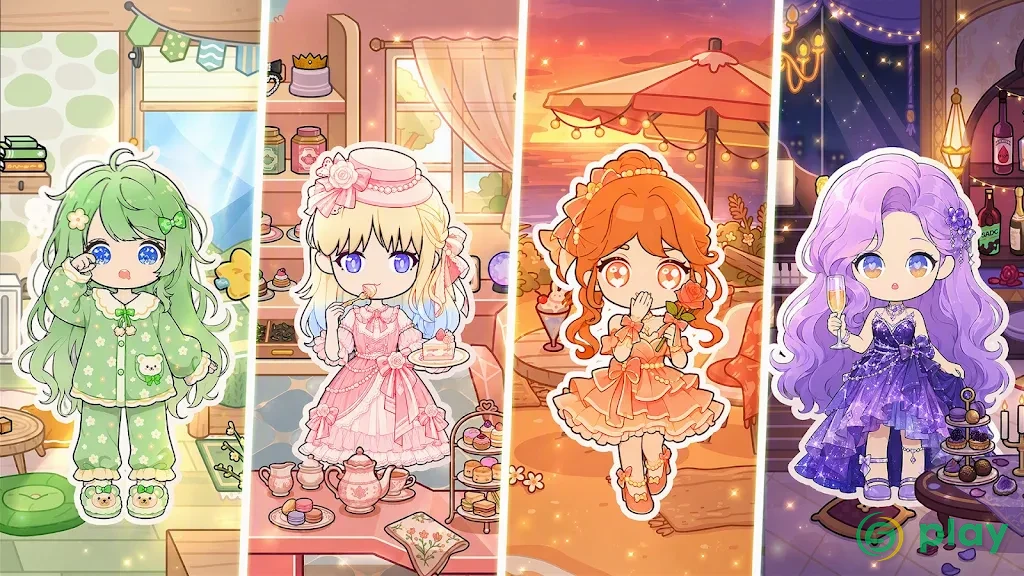 Vlinder Gacha：Stylish Dressup Games — скриншот 3