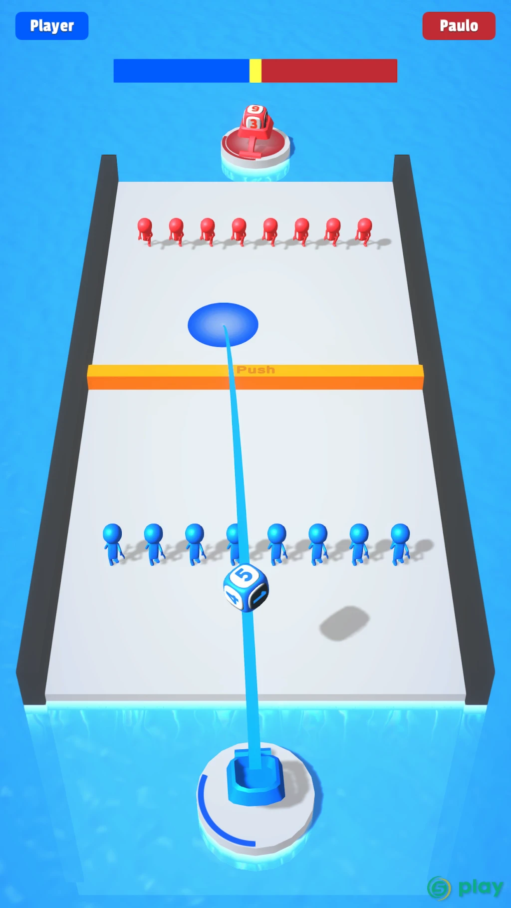 Dice Push — скриншот 1