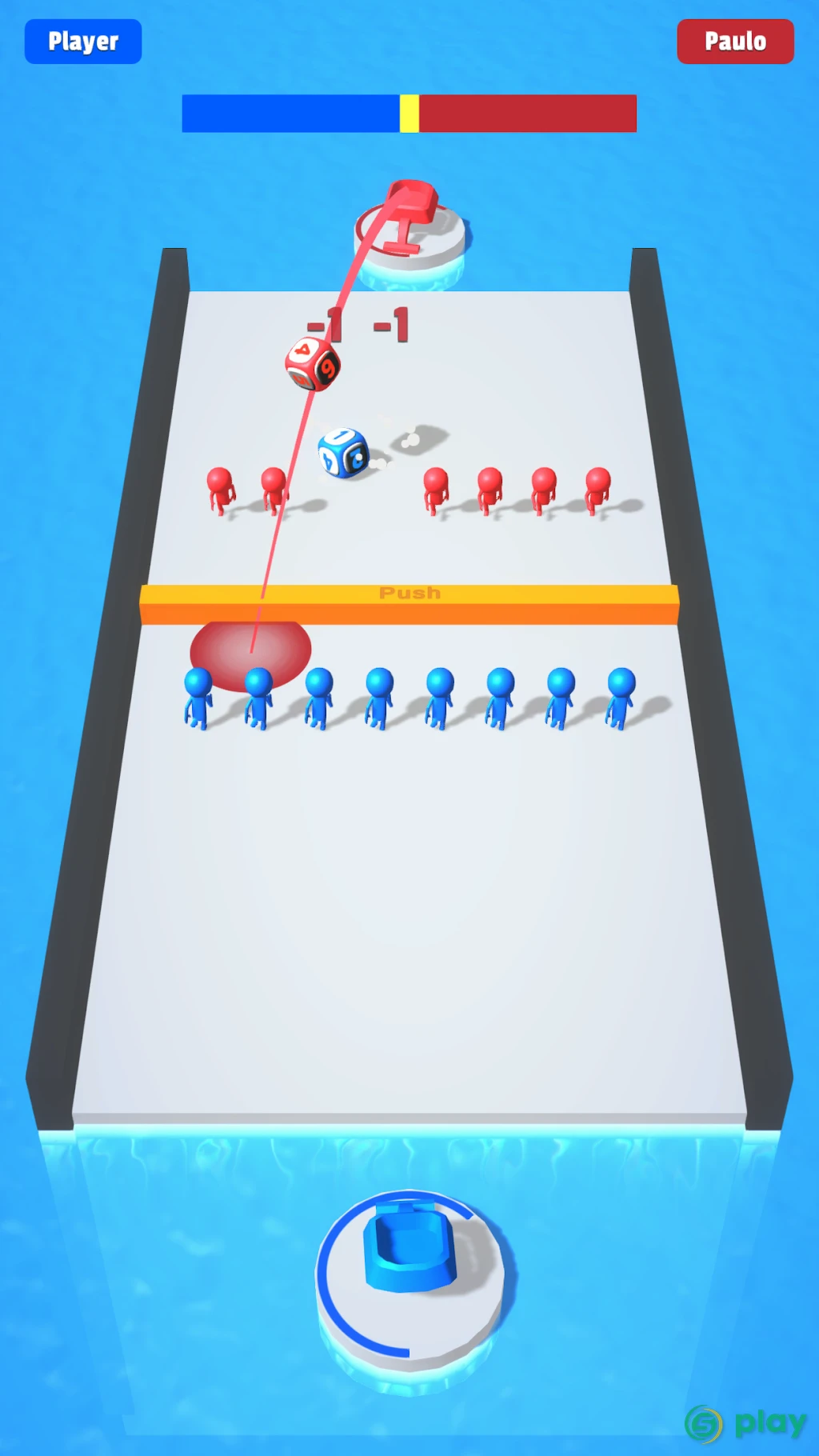 Dice Push — скриншот 2