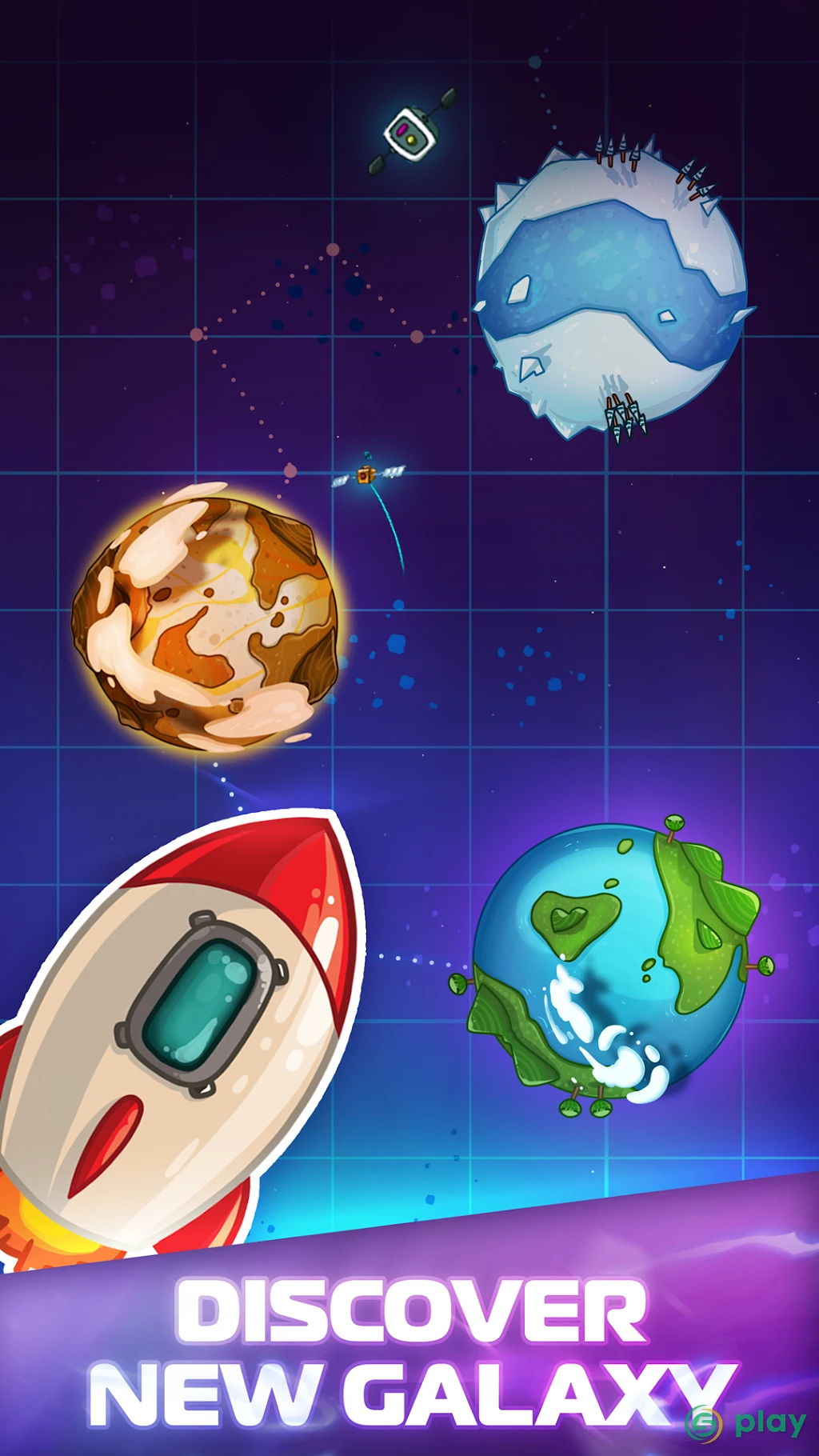Endless Colonies: Idle Space Explorer — скриншот 1
