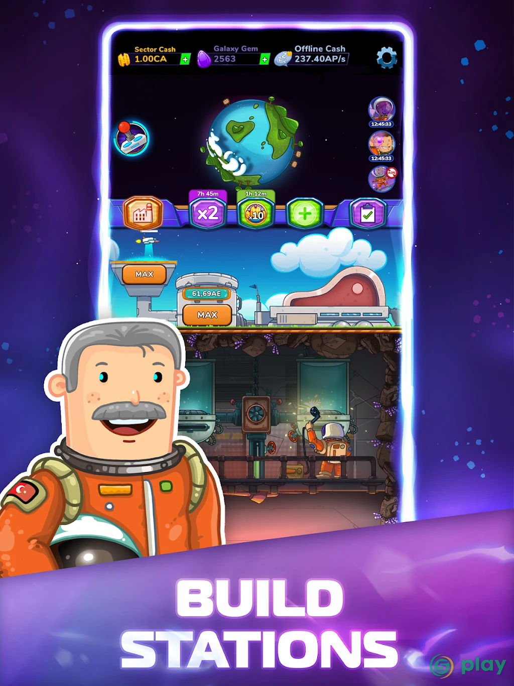 Endless Colonies: Idle Space Explorer — скриншот 9
