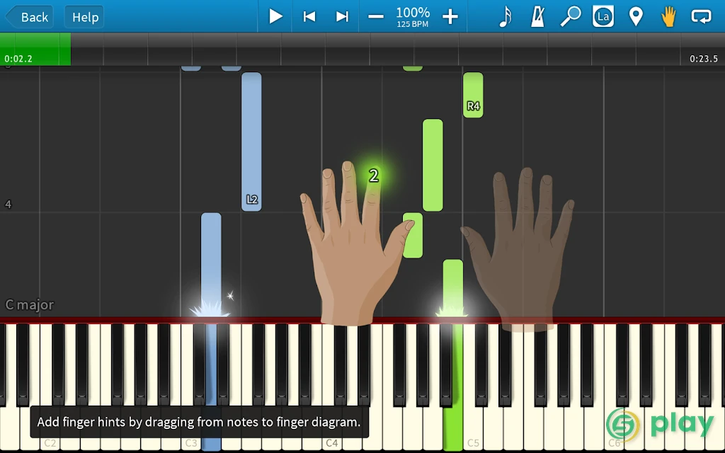 Synthesia — скриншот 3