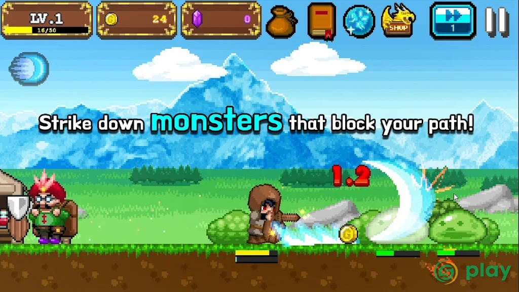 Tap Knight : Dragon's Attack — скриншот 2