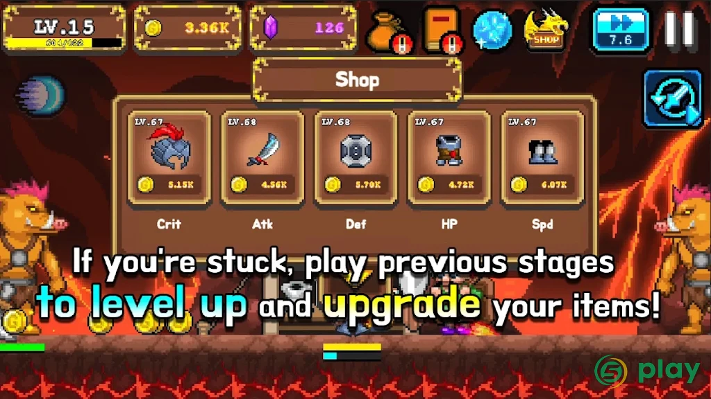 Tap Knight : Dragon's Attack — скриншот 4