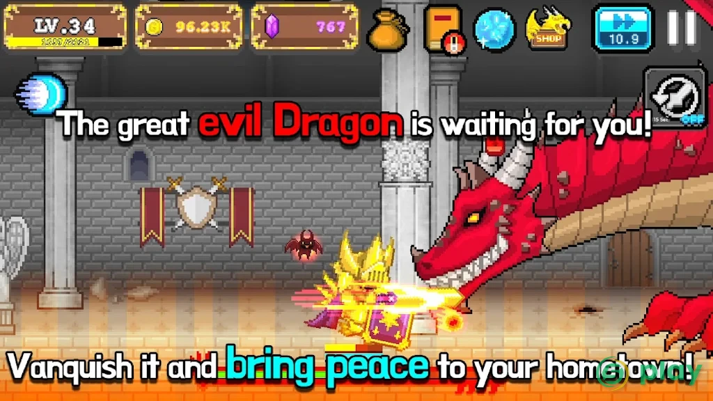 Tap Knight : Dragon's Attack — скриншот 7