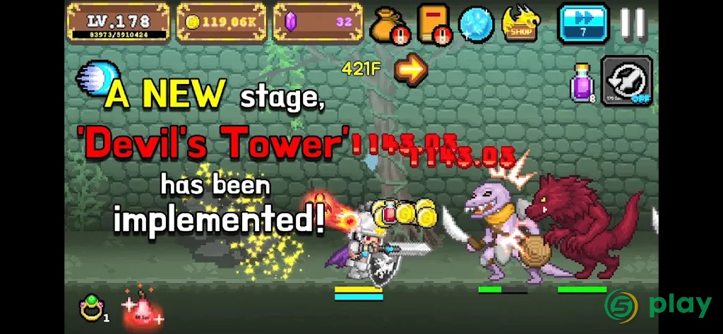 Tap Knight : Dragon's Attack — скриншот 9