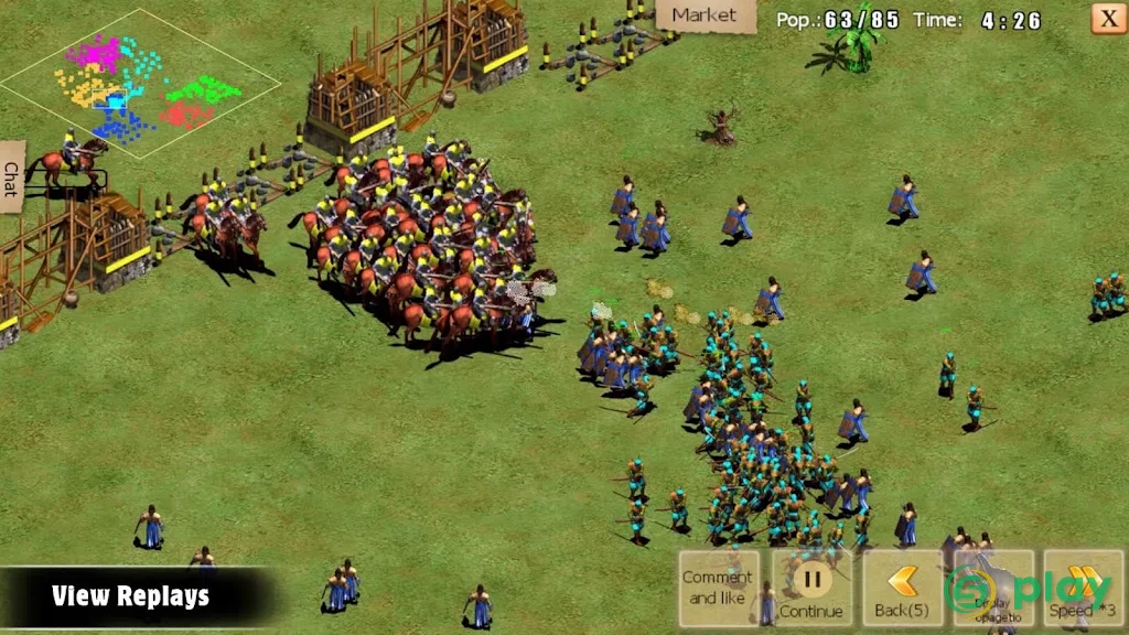 War of Empire Conquest：3v3 Arena Game — скриншот 4