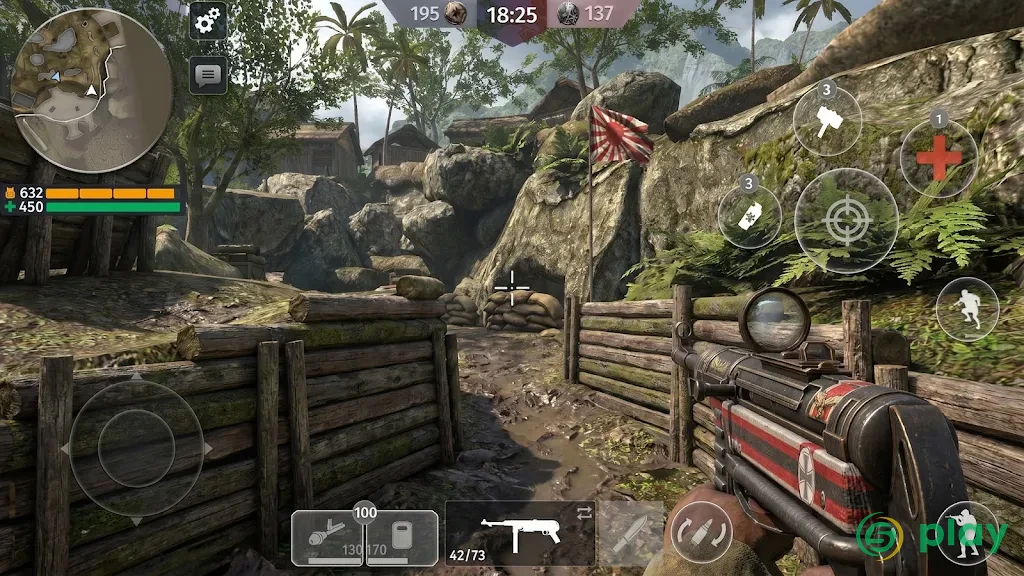 World War 2 - Battle Combat — скриншот 2