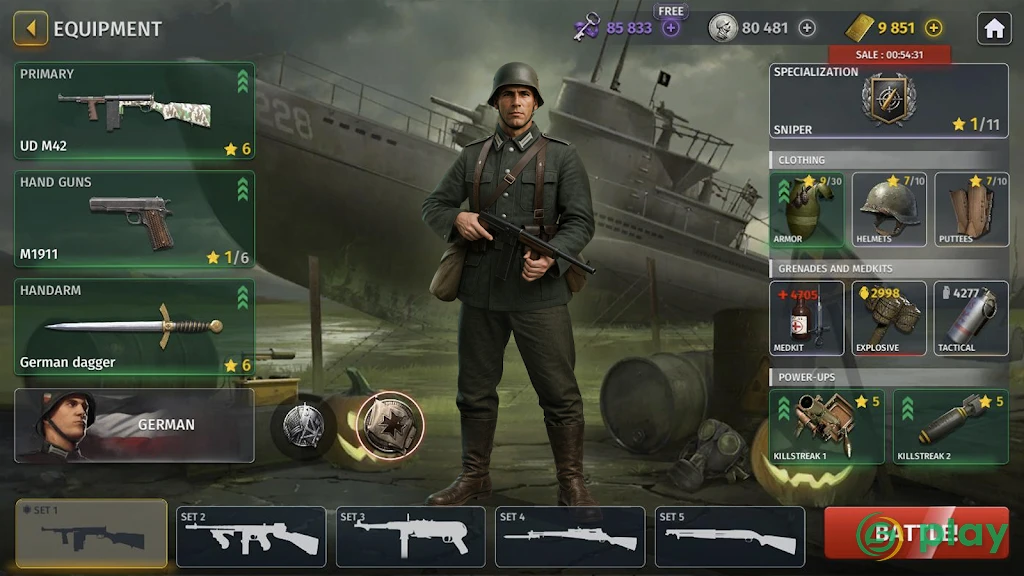 World War 2 - Battle Combat — скриншот 3
