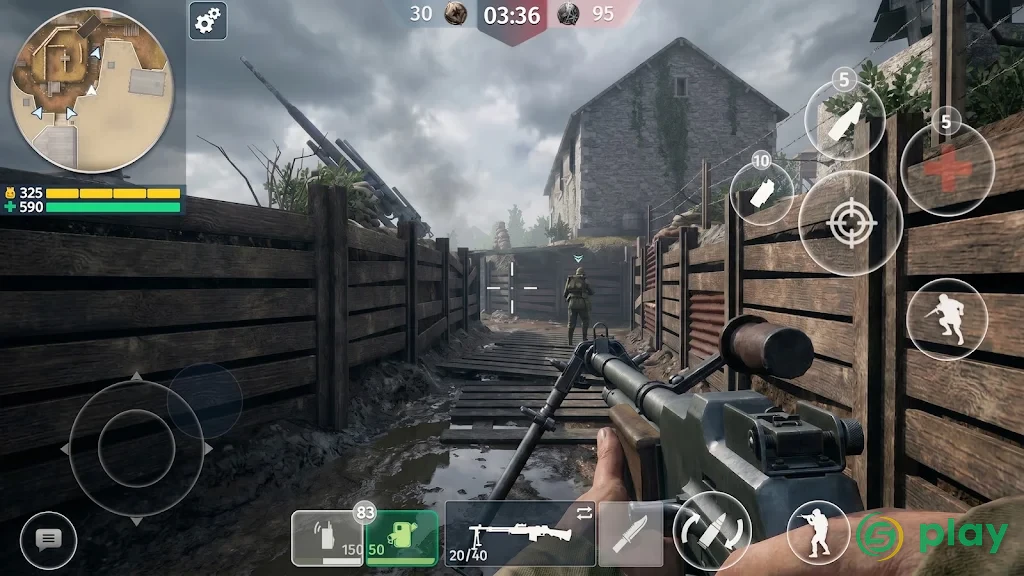World War 2 - Battle Combat — скриншот 7