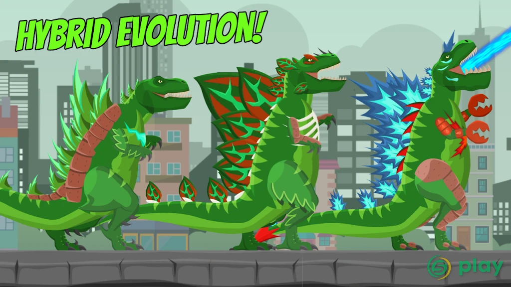 Hybrid Titan Rex: City Rampage — скриншот 3