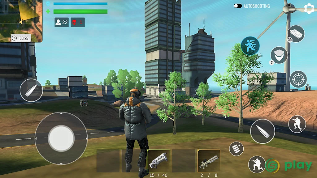 Frag Fire: Free Offline Battle Royale & Shooting — скриншот 4