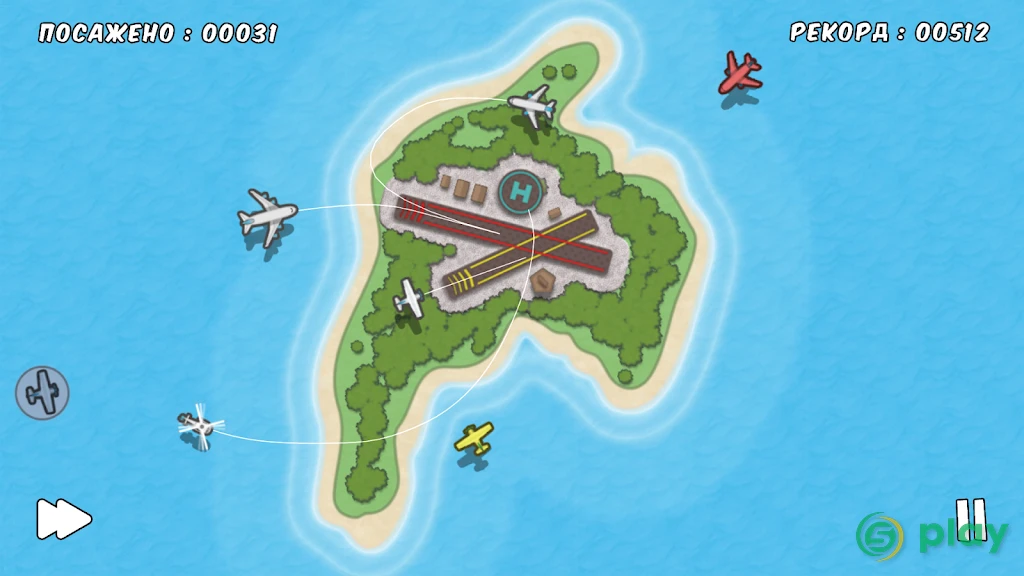 PLANES CONTROL - Aвиадиспетчер — скриншот 2