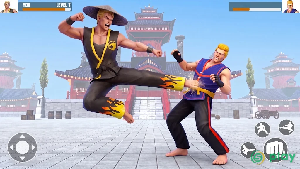 Карате Борьба Игры: Kung Fu King Final Fight — скриншот 1