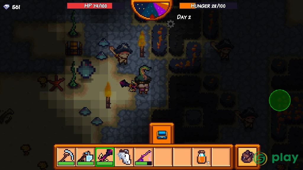 Pixel Survival Game 3 — скриншот 1