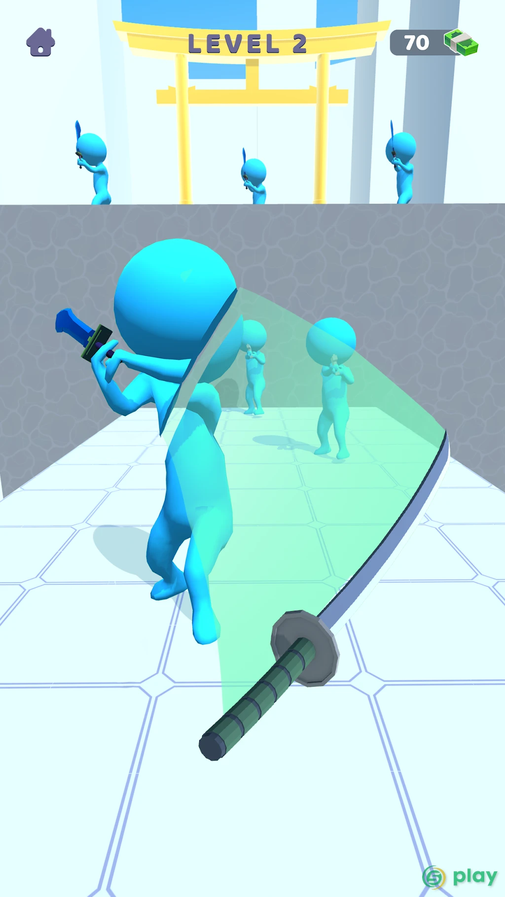 Sword Play! Мастер Клинка 3D — скриншот 1