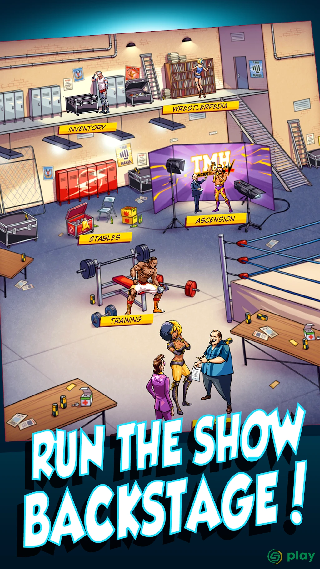 The Muscle Hustle: Slingshot Wrestling — скриншот 1