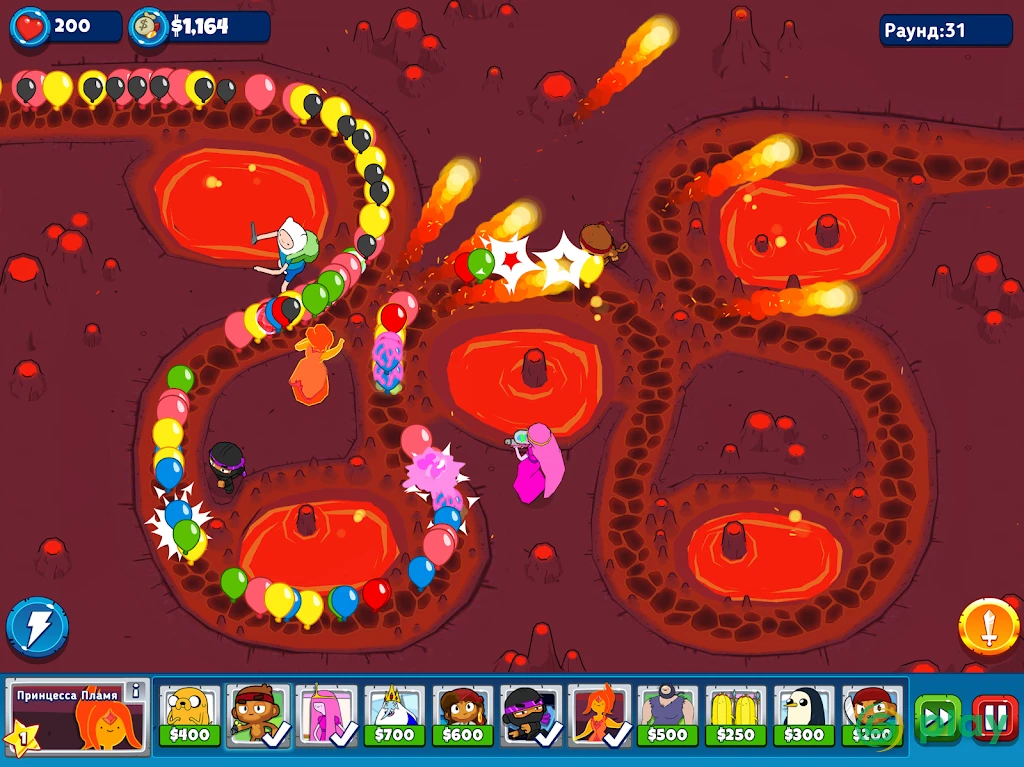 Bloons Adventure Time TD — скриншот 11