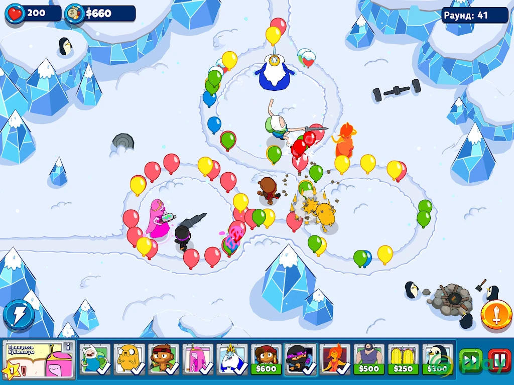 Bloons Adventure Time TD — скриншот 8