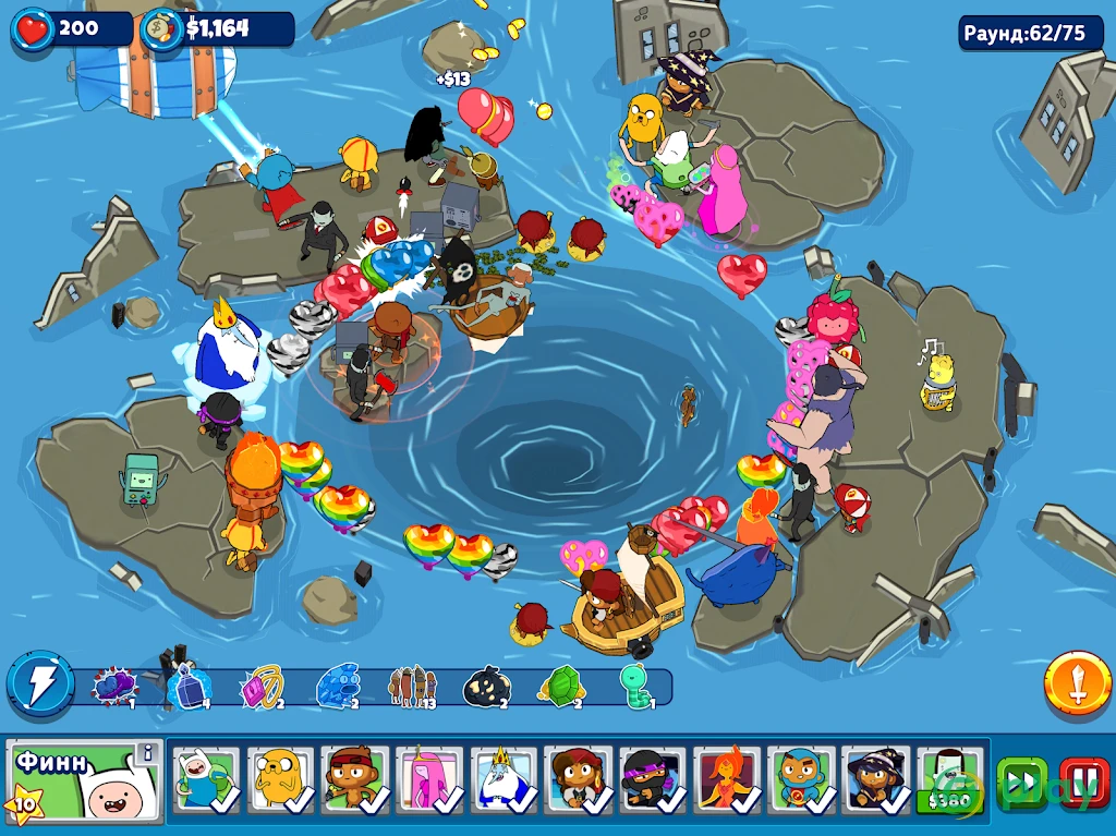 Bloons Adventure Time TD — скриншот 9