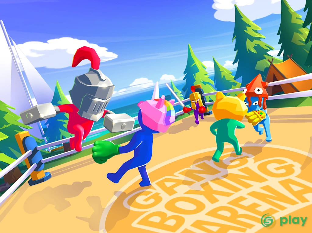 Gang Boxing Arena: Stickman 3D Fight — скриншот 8