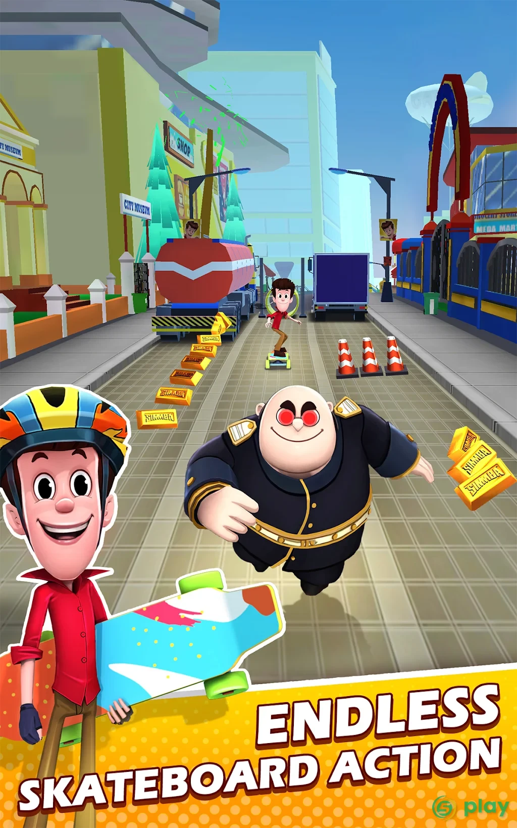 Smaashhing Simmba - Skateboard Rush — скриншот 10