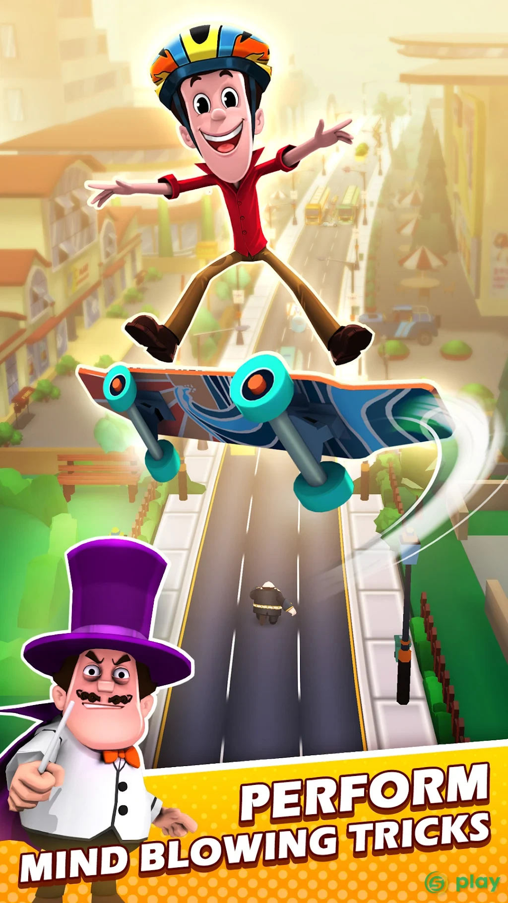 Smaashhing Simmba - Skateboard Rush — скриншот 4