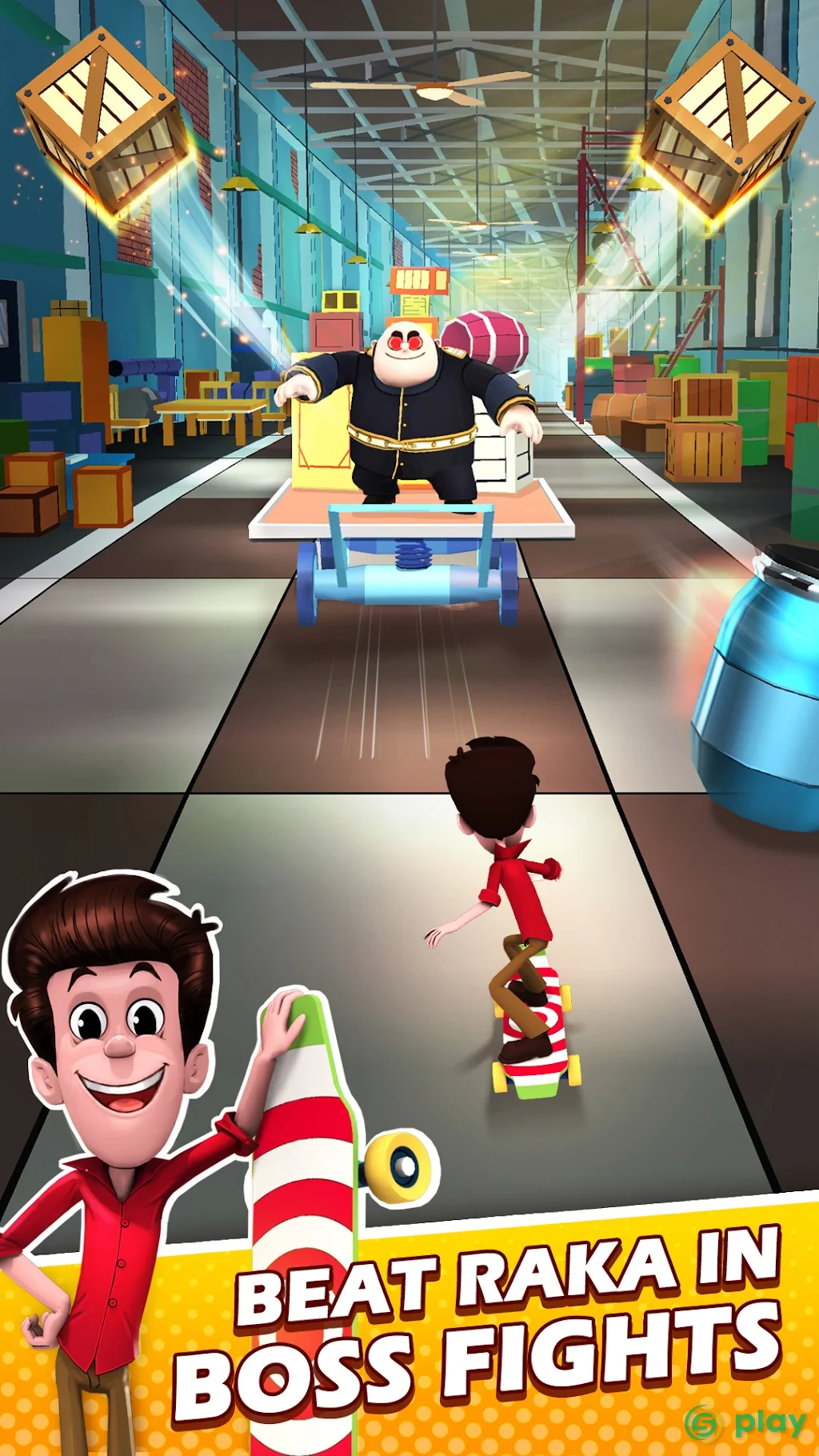 Smaashhing Simmba - Skateboard Rush — скриншот 5