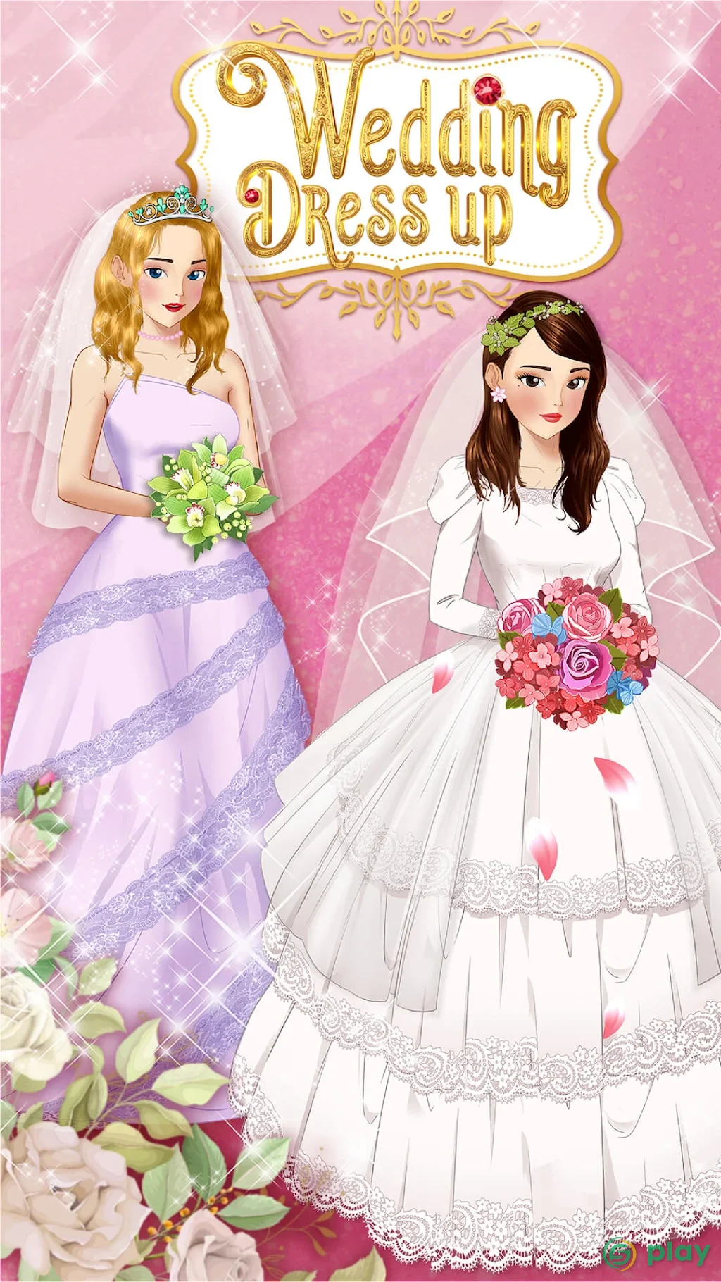 Dream wedding – Makeup & dress up games for girls — скриншот 1