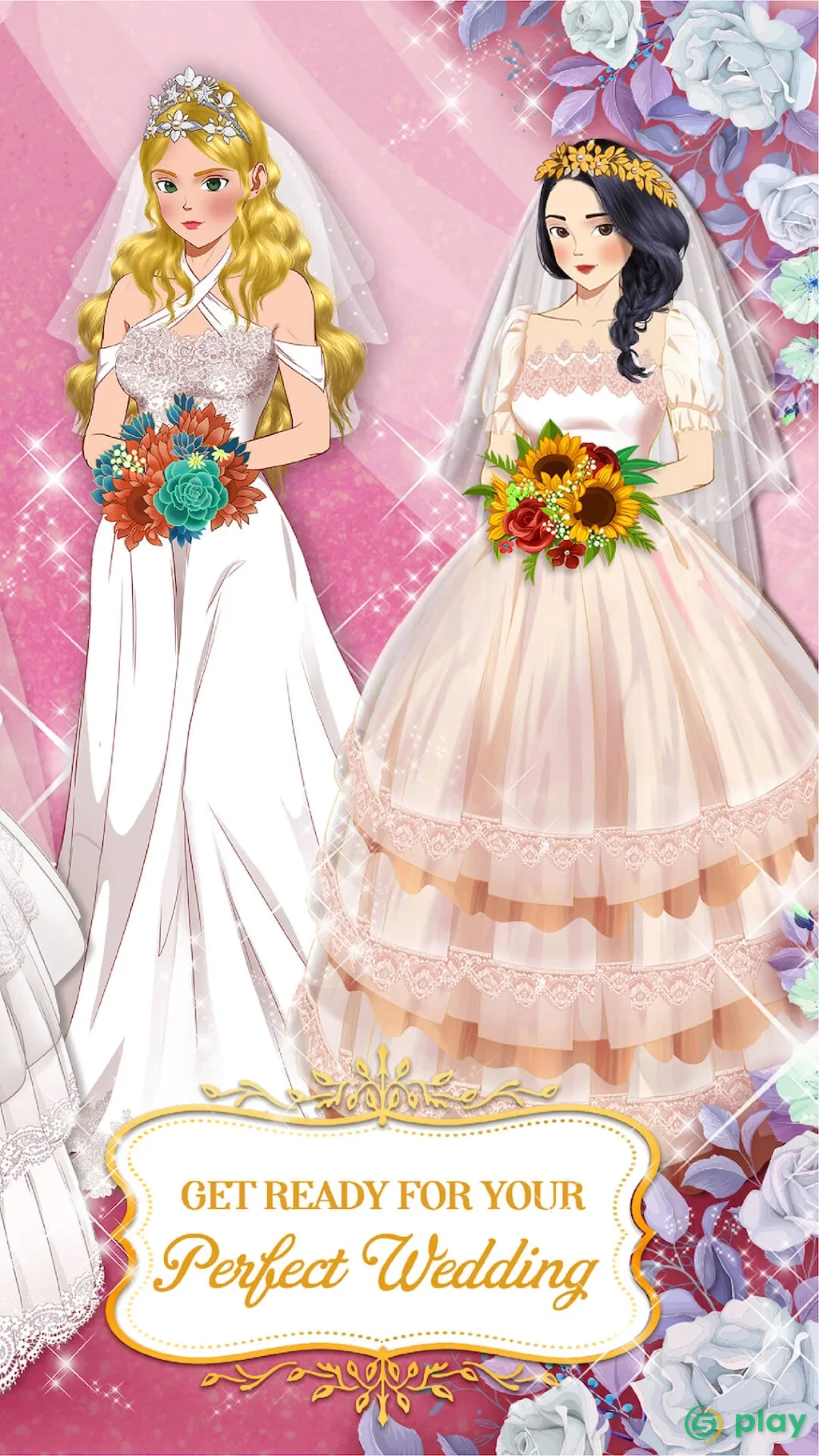 Dream wedding – Makeup & dress up games for girls — скриншот 2