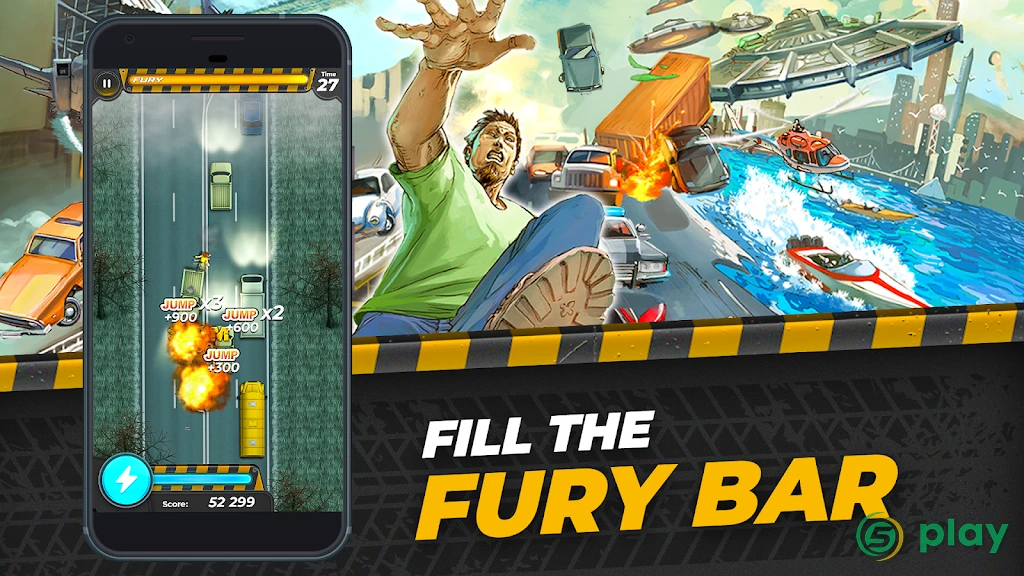 Freeway Fury: Alien Annihilation — скриншот 6