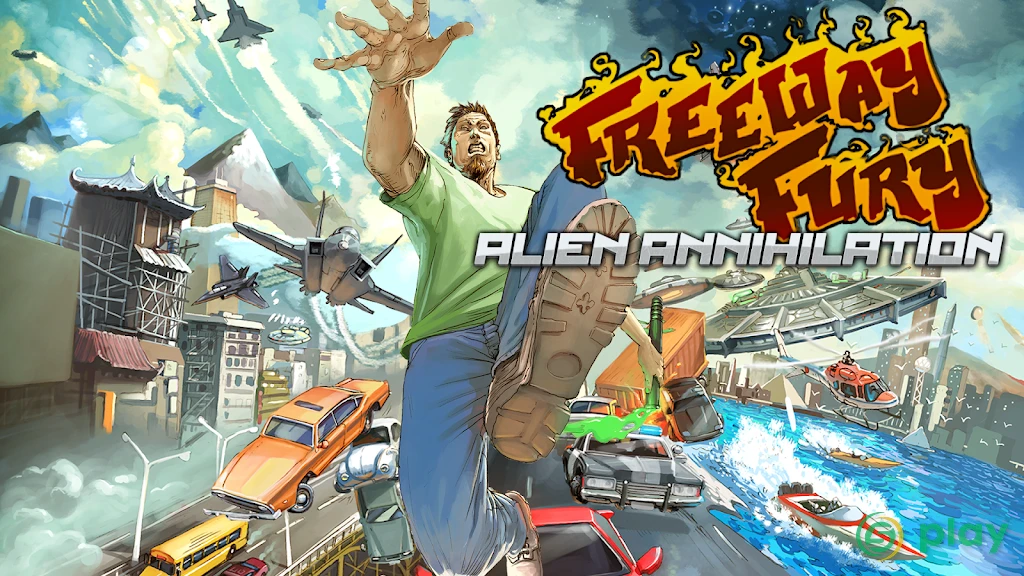 Freeway Fury: Alien Annihilation — скриншот 8