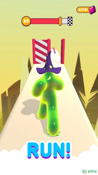 Blob Runner 3D — скриншот 1