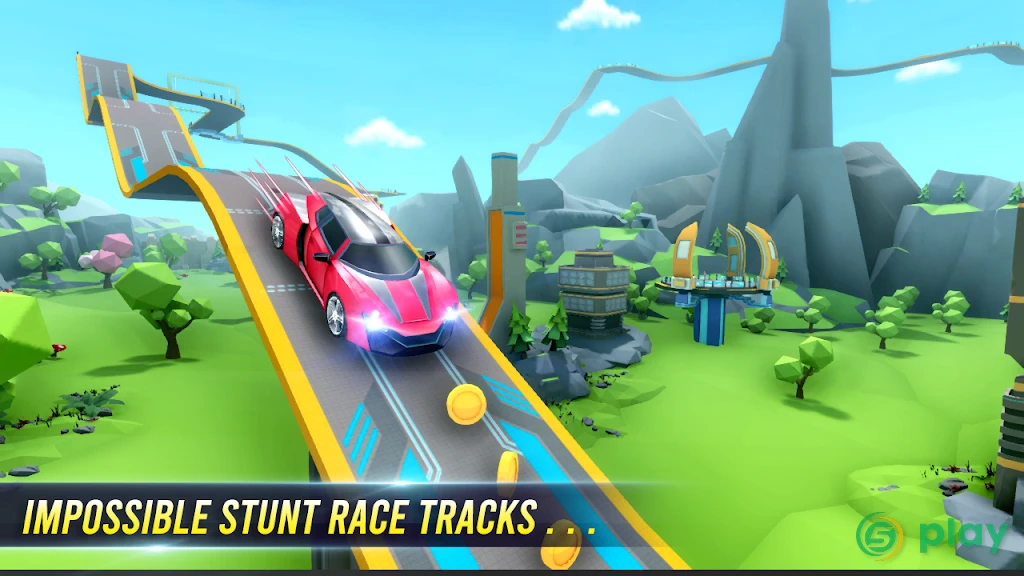 Мега рампы - Galaxy Racer — скриншот 4